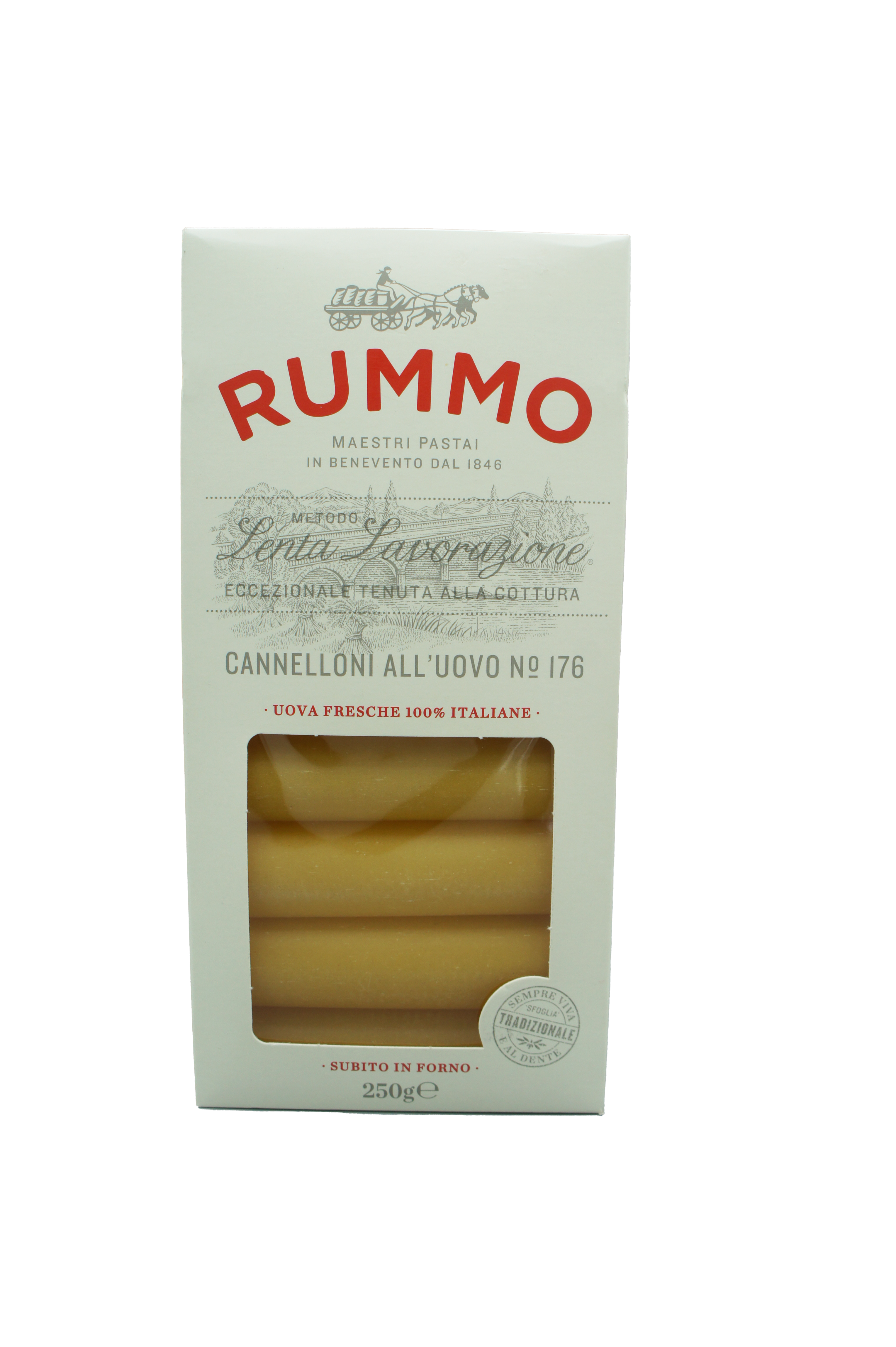 RUMMO PASTA UOVO CANNELLONI NR.176 GR.250