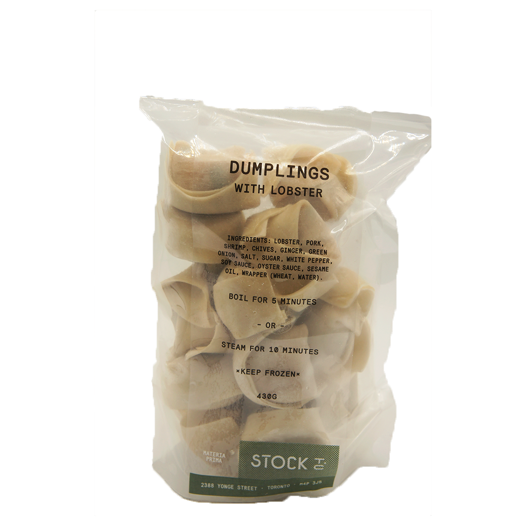 Dumpling with lobster STOCK T.C