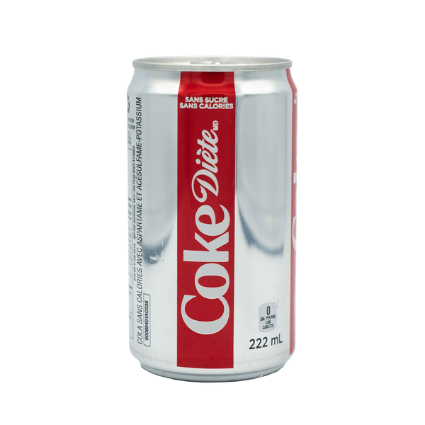 Coca cola diet 222ml
