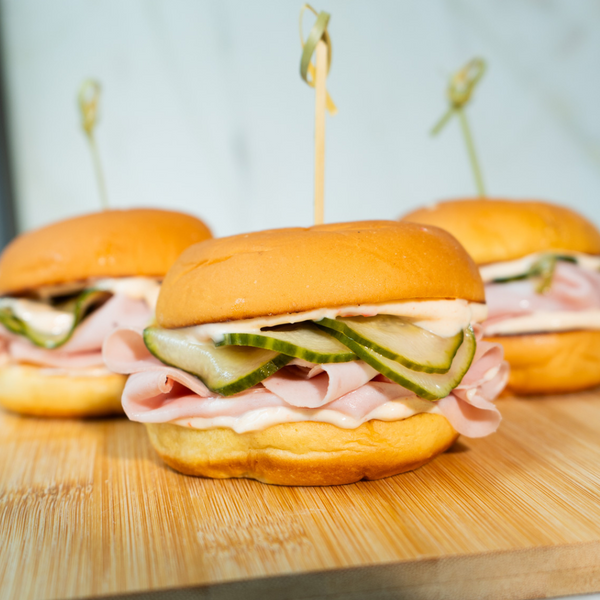 Mortadella Mini Sandwiches