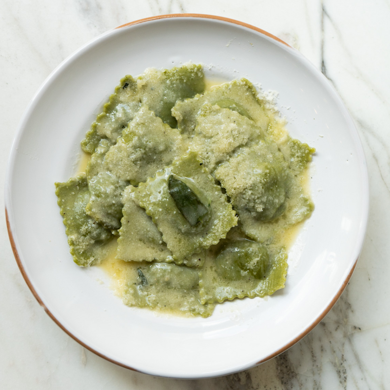 Ravioli Spinach