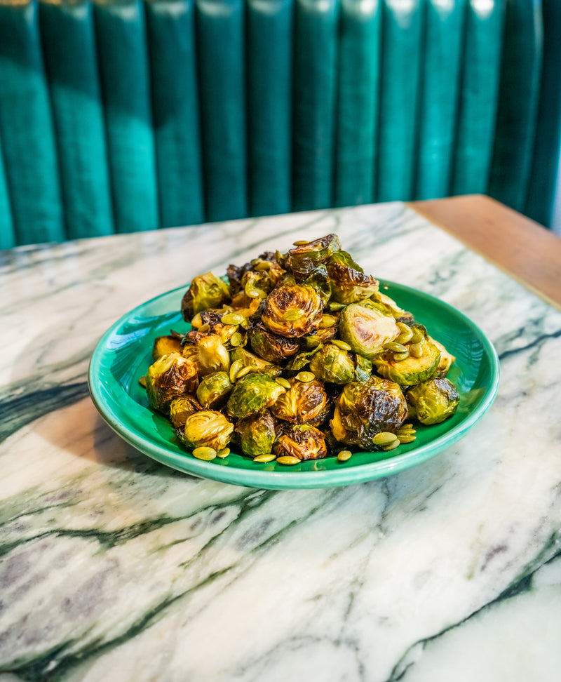 Holiday Roasted Brussels Sprouts