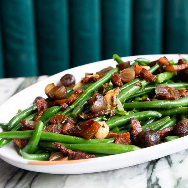 Thanksgiving Green Beans and Guanciale