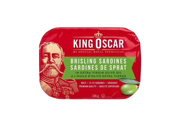 King Oscar Brisling Sardines (in EVOO)