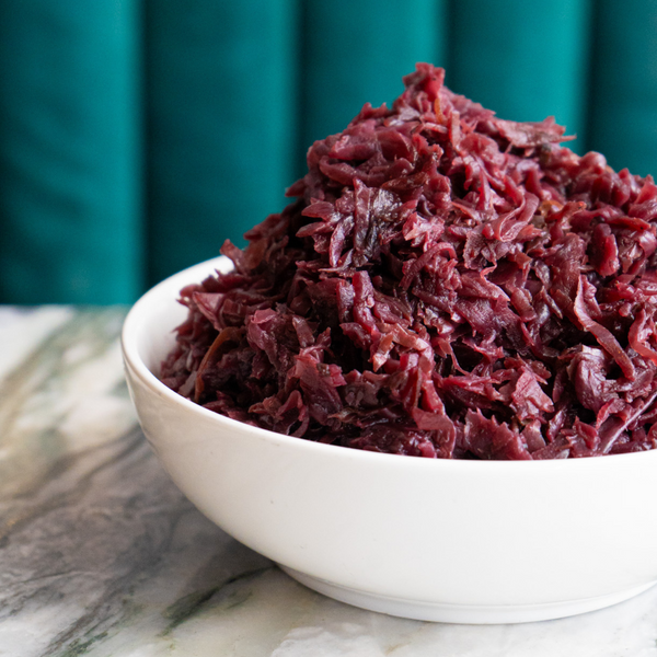 Thanksgiving Red Wine Braised Red Cabagge