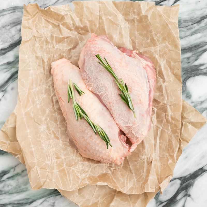 STOCK T.C Bone-In Skin-On Chicken Breasts 2 Pack