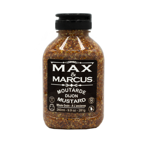 STOCK BAR max and marcus dijon mustard whole grain