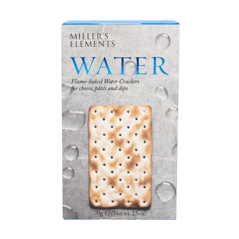 STOCK T.C Miller's Elements Water Biscuits
