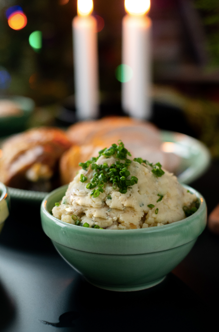 Holiday Smashed Potatoes