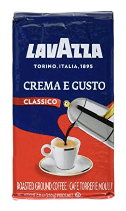 Lavazza Crema e Gusto Classico Ground Coffee 250g