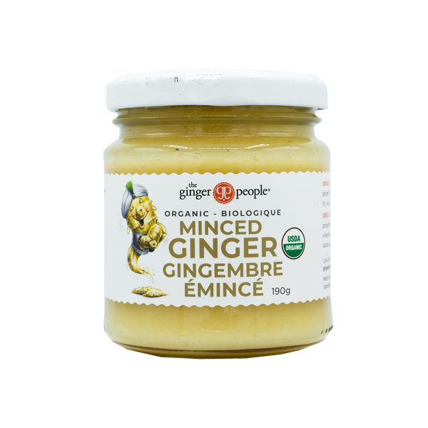 STOCK T.C The Ginger People Organic Minced Ginger