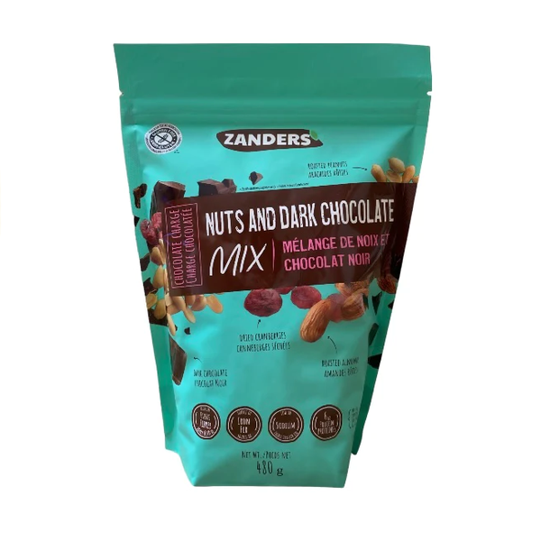 Zanders Nuts and Dark Chocolate Mix