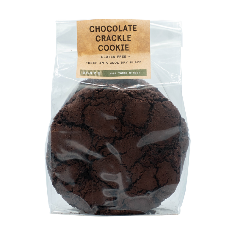 STOCK T.C Chocolate Crackle Cookie in a bag