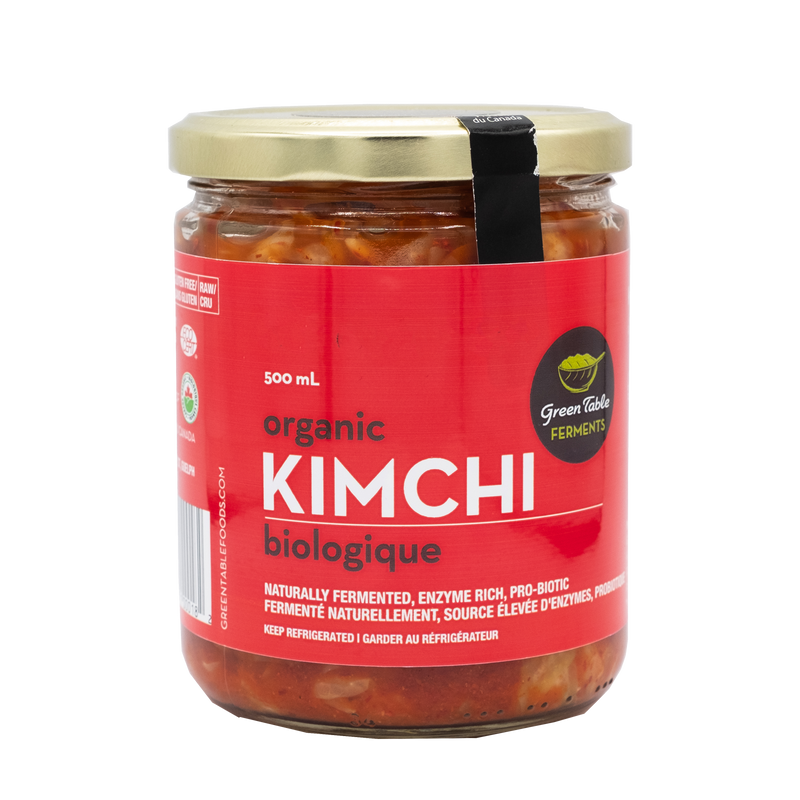 STOCK BAR green table organic kimchi
