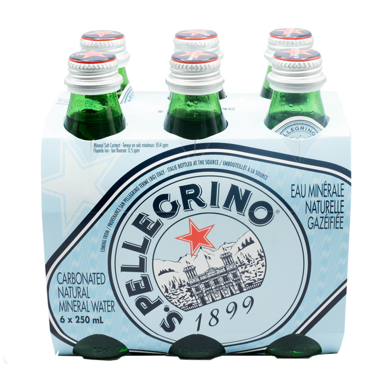 San Pellegrino Carbonated Mineral Water 6 Pack