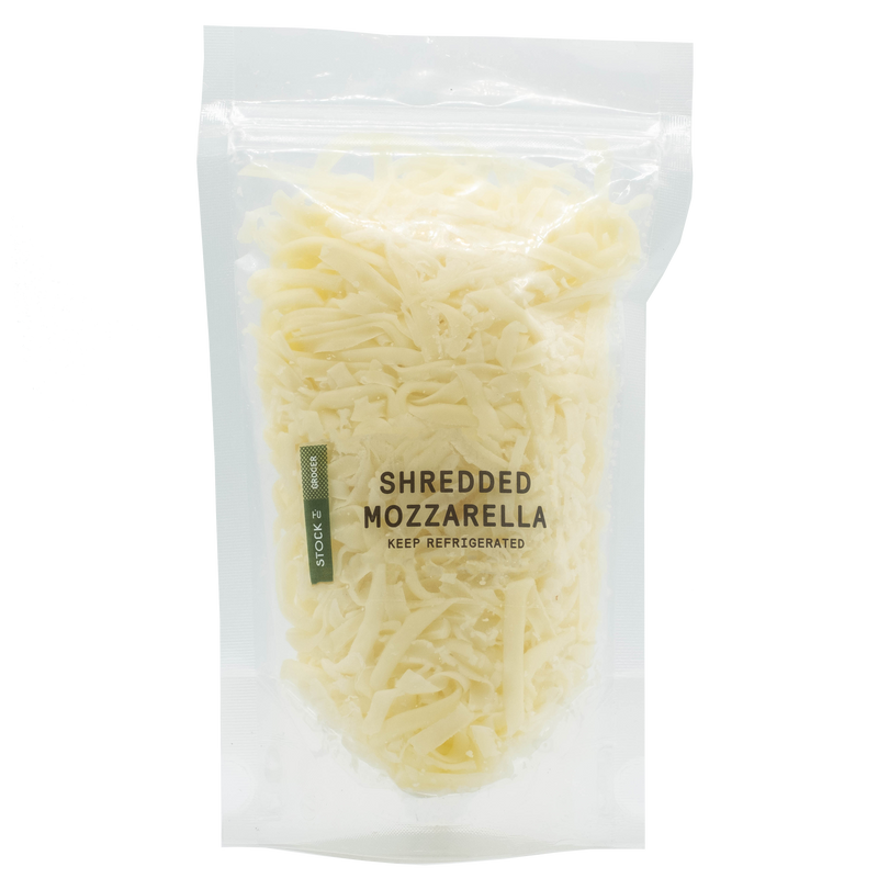 STOCK T.C shredded mozzarella