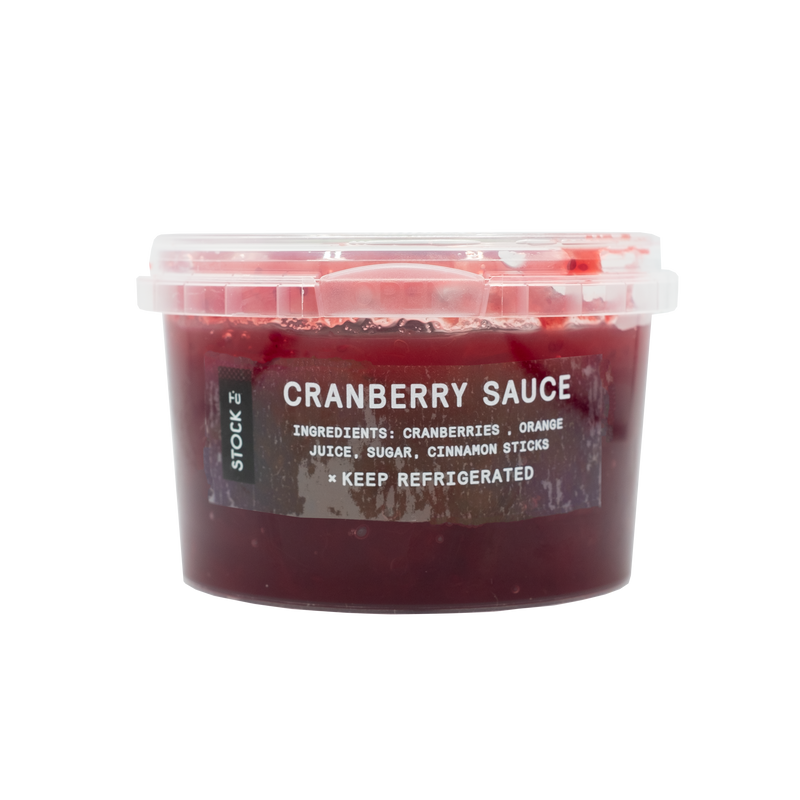 Holiday Orange & Cranberry Sauce