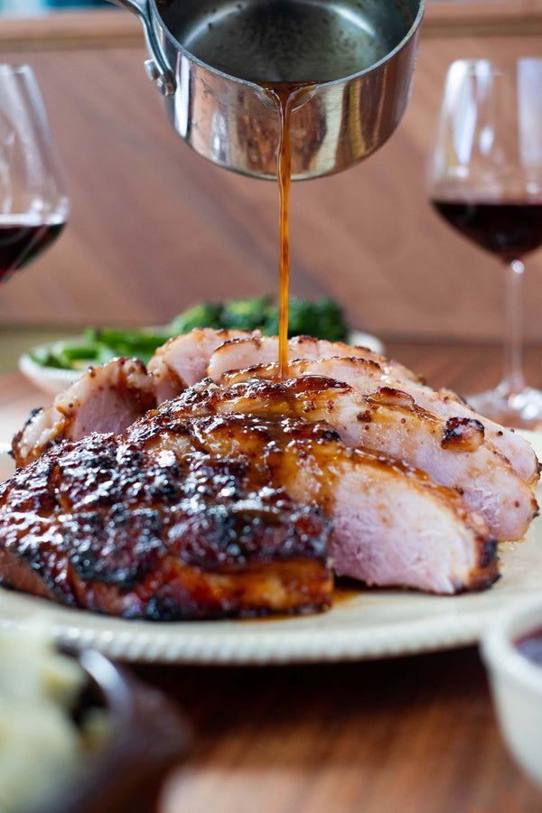 Thanksgiving Glazed Ham Dinner