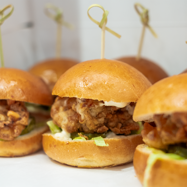 Mini Fried Chicken Sandwiches