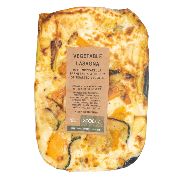 STOCK T.C Vegetable Lasagna